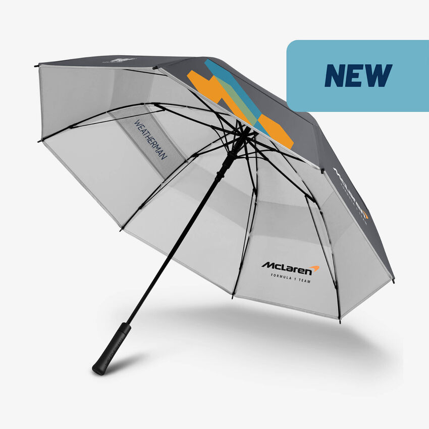 The McLaren Golf Umbrella Anthracite, , hi-res